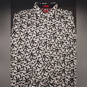 Black and White Dress Shirt